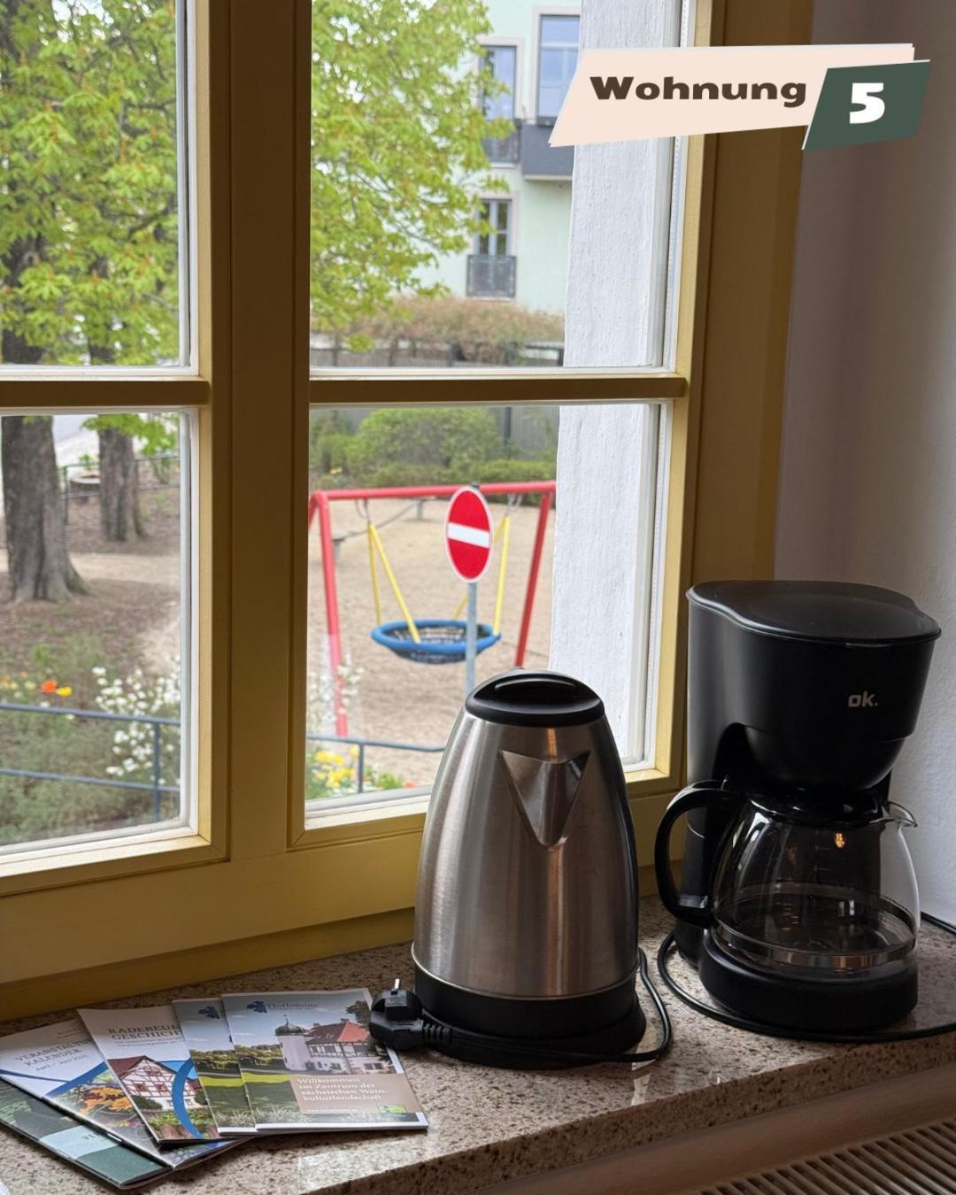 Ferienwohnung Zum Boehmischen Buergergarten Radebeul Buitenkant foto