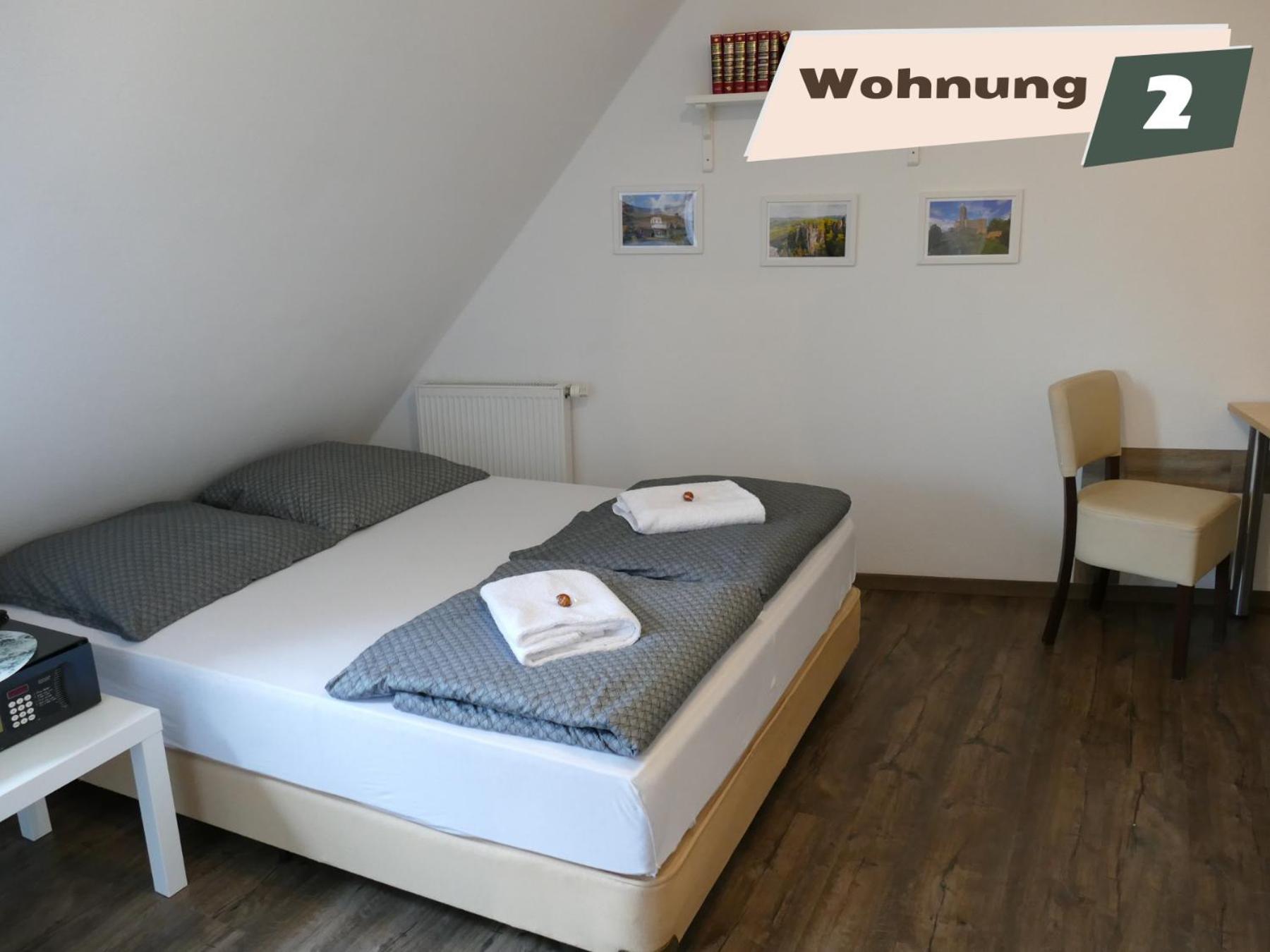 Ferienwohnung Zum Boehmischen Buergergarten Radebeul Buitenkant foto